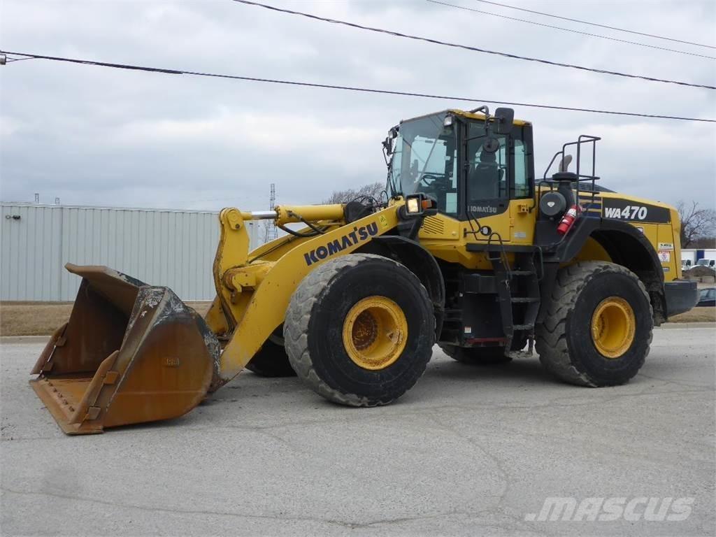 Komatsu WA470-8 Колесни товарачи