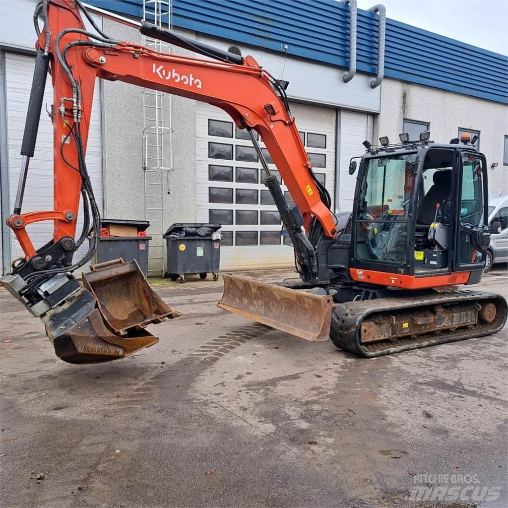 Kubota KX080-4 Мини екскаватори < 7 т