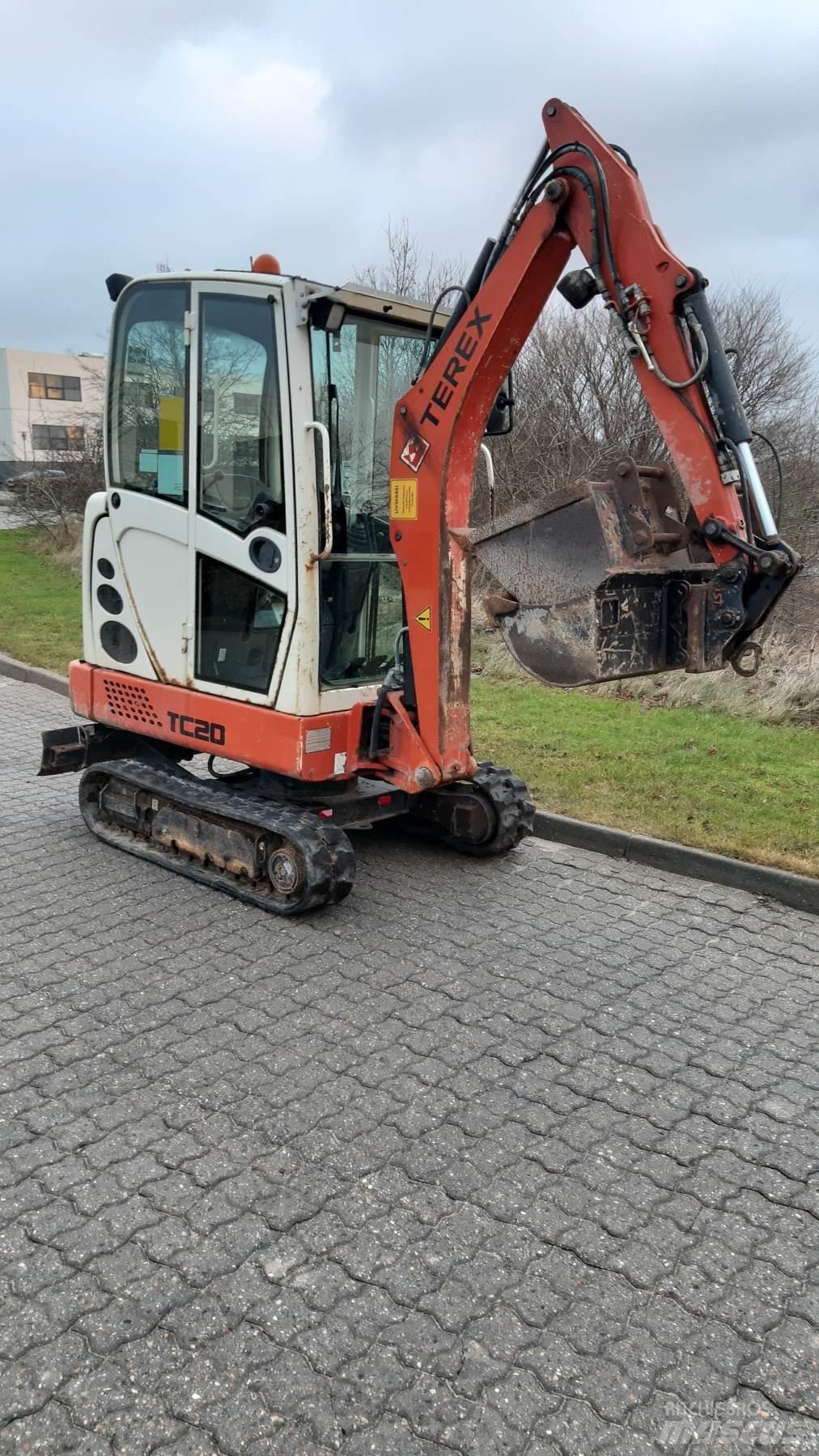Terex TC20 Мини екскаватори < 7 т