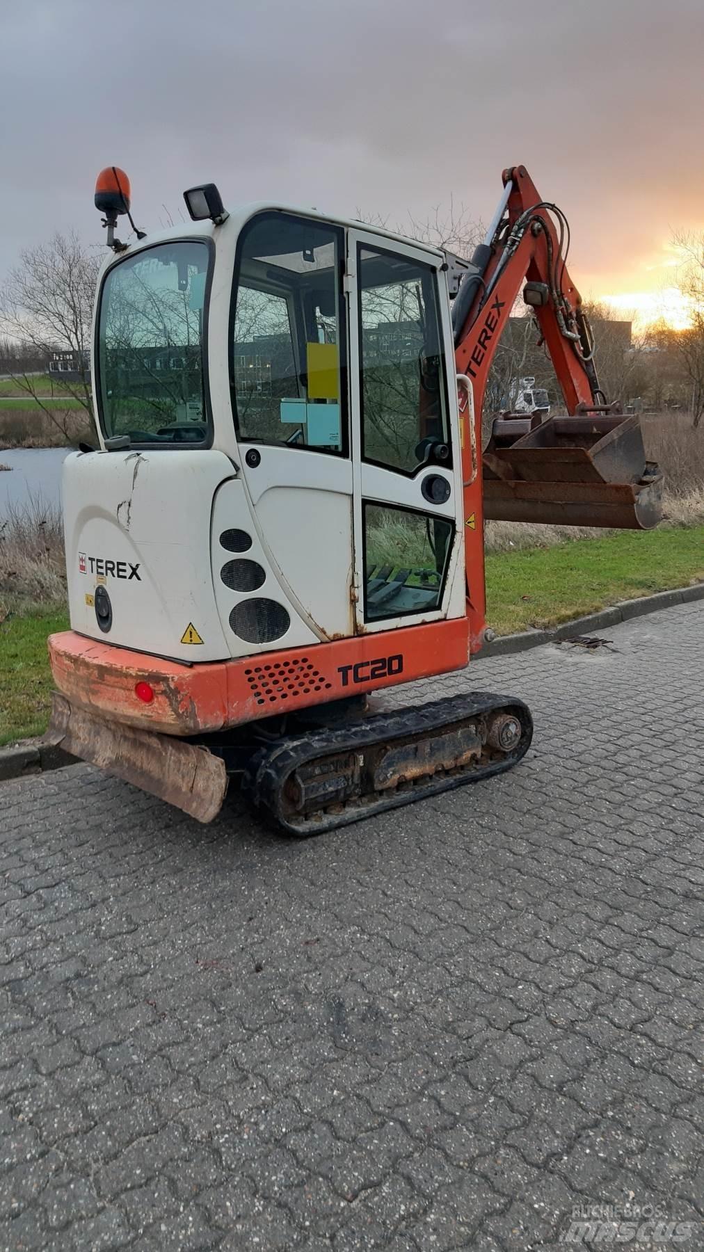 Terex TC20 Мини екскаватори < 7 т