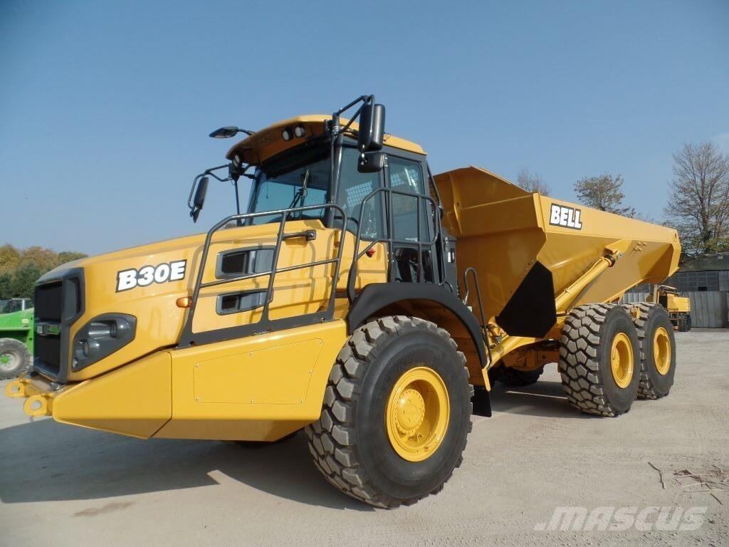 Bell B30E – 6X6 Странични самосвали