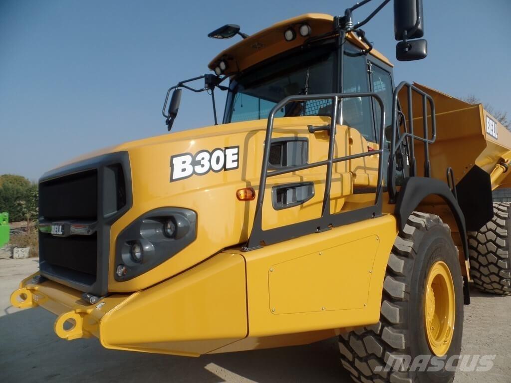 Bell B30E – 6X6 Странични самосвали