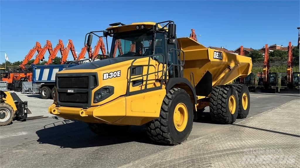 Bell B30E 6X6 Странични самосвали
