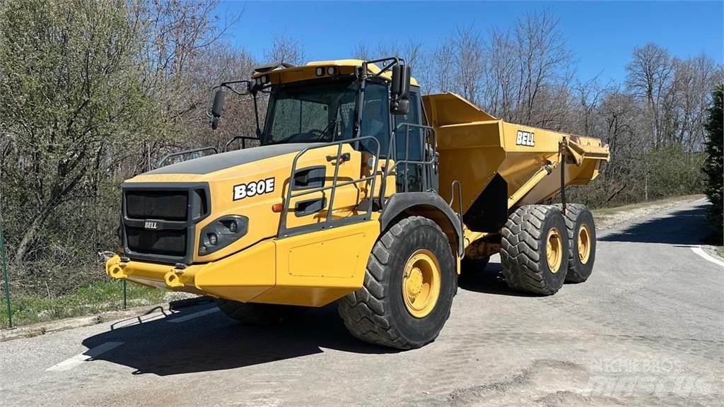 Bell B30E 6x6 Странични самосвали
