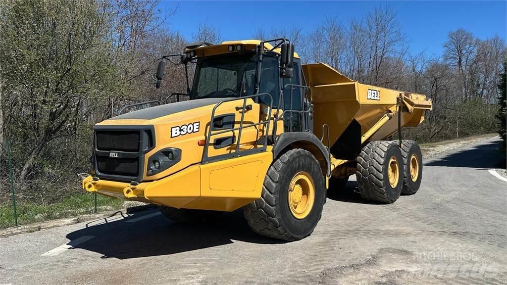 Bell B30E 6x6 Странични самосвали