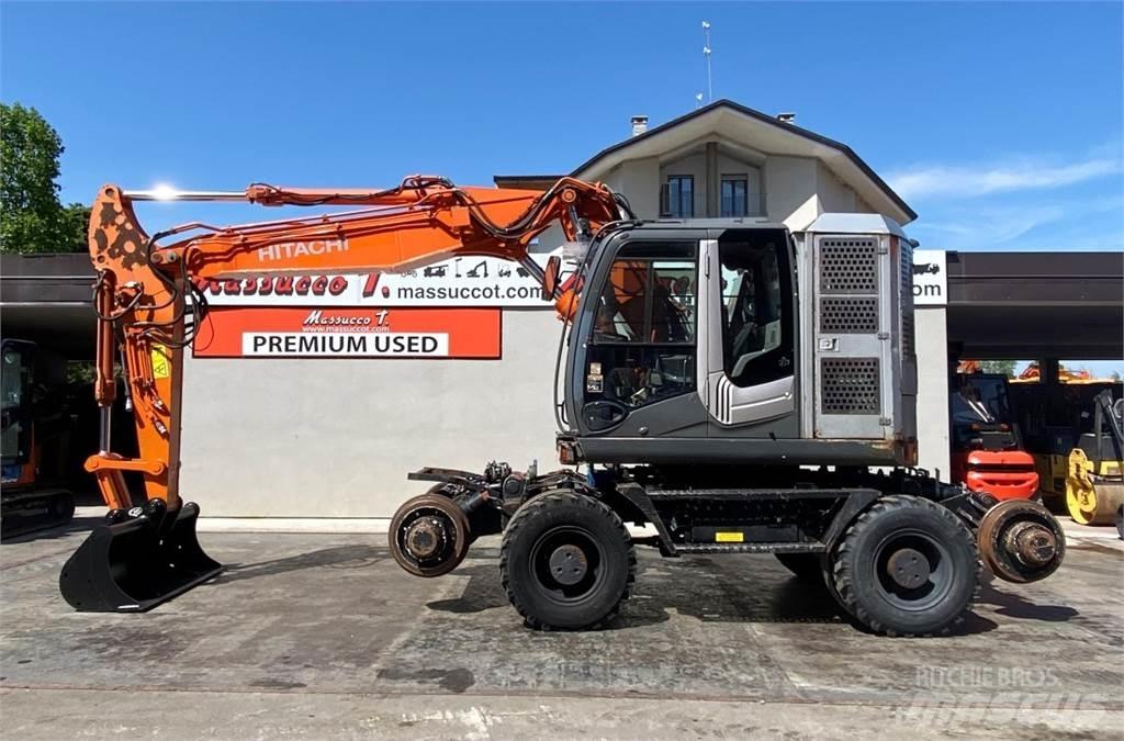 Hitachi ZX170PRR Колесни екскаватори