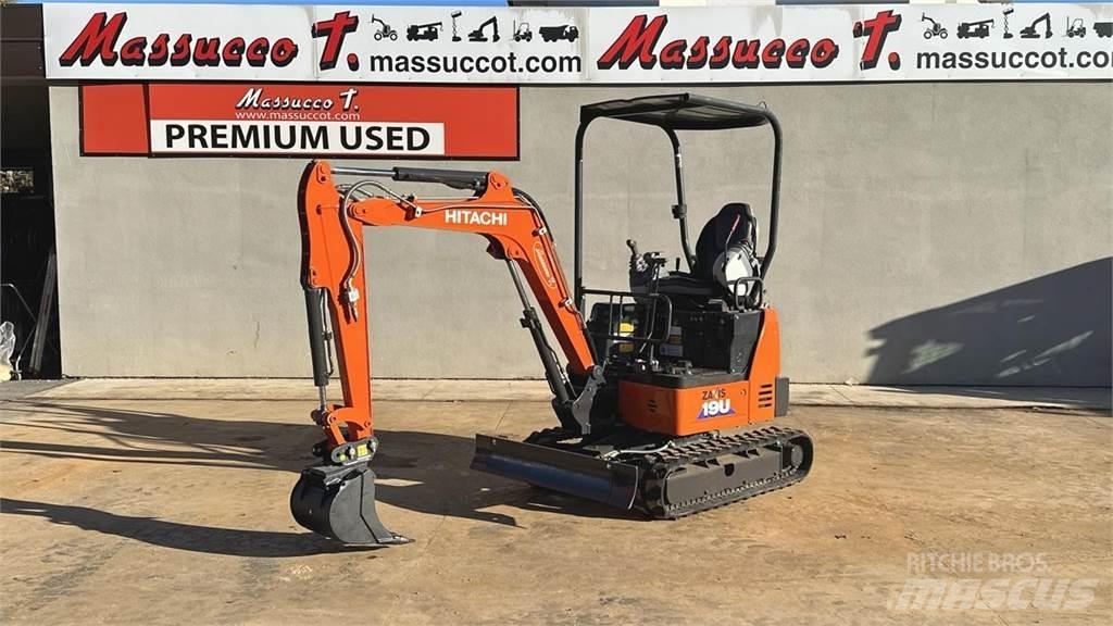 Hitachi ZX19U 5A YLR Мини екскаватори < 7 т