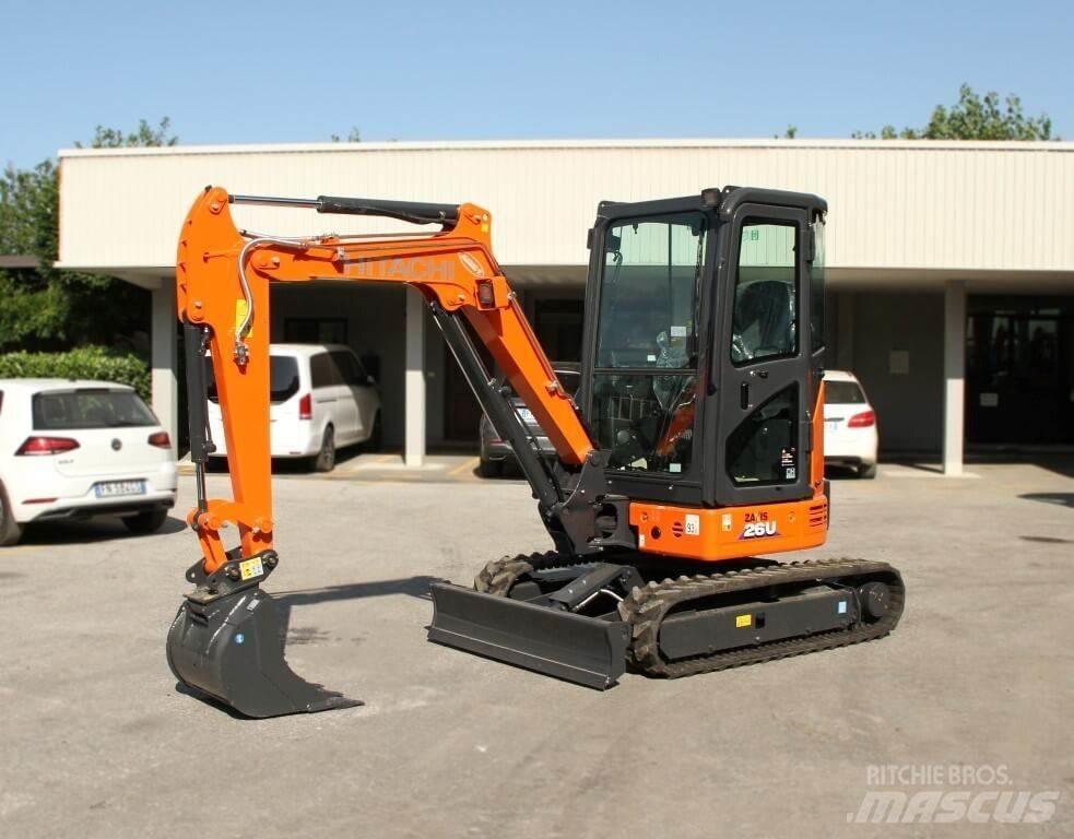 Hitachi ZX26U-6 CR Мини екскаватори < 7 т