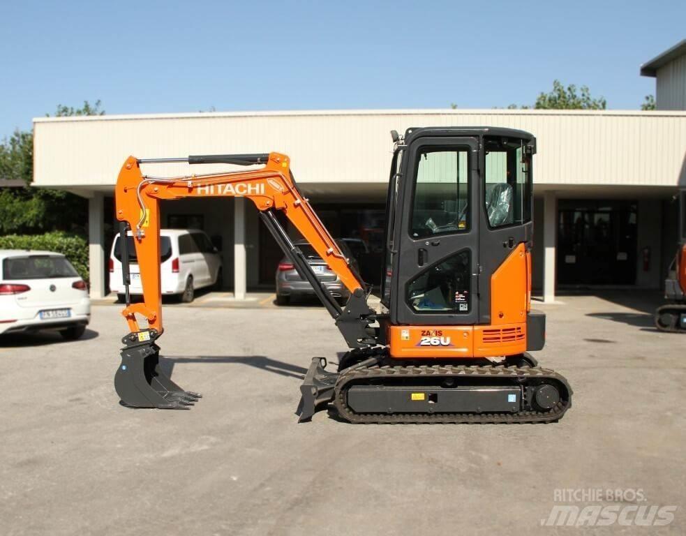 Hitachi ZX26U-6 CR Мини екскаватори < 7 т