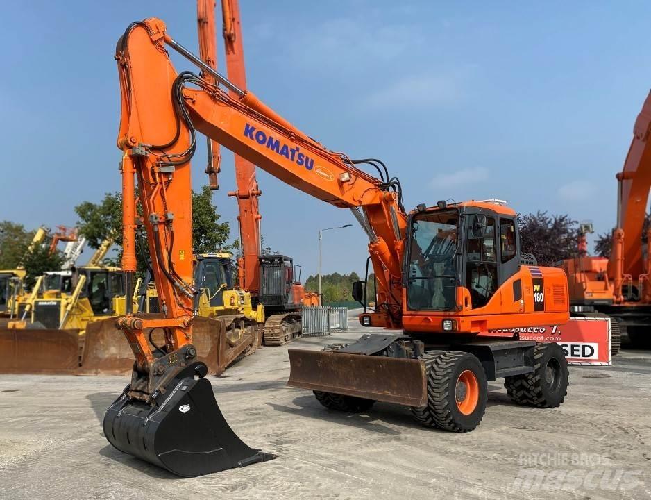 Komatsu PW180-7EO Колесни екскаватори