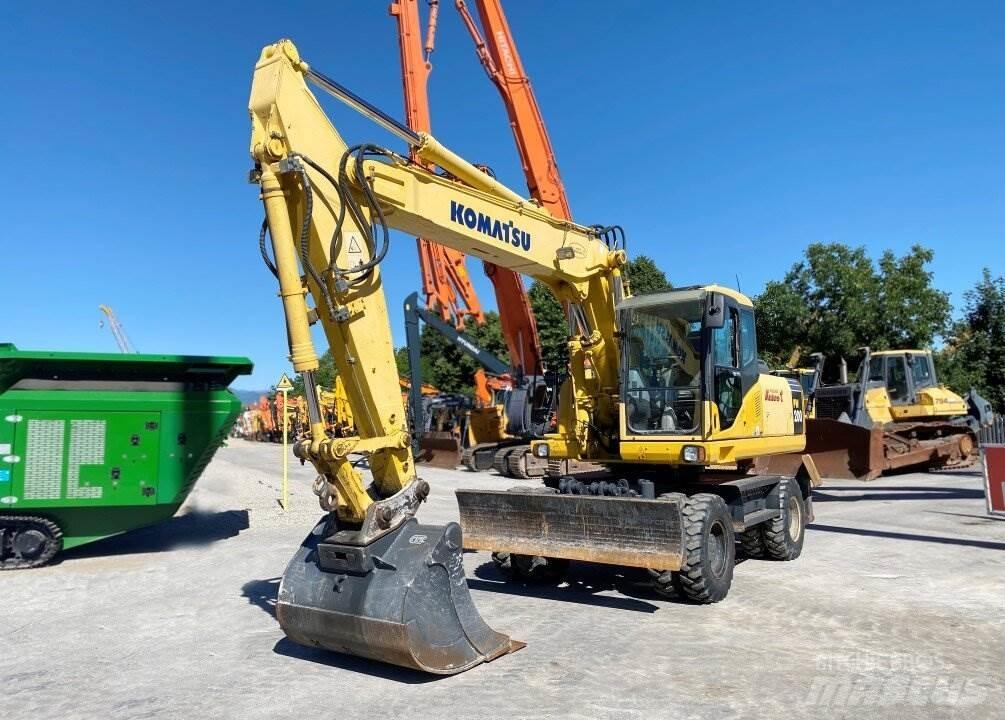 Komatsu PW200 7K Колесни екскаватори
