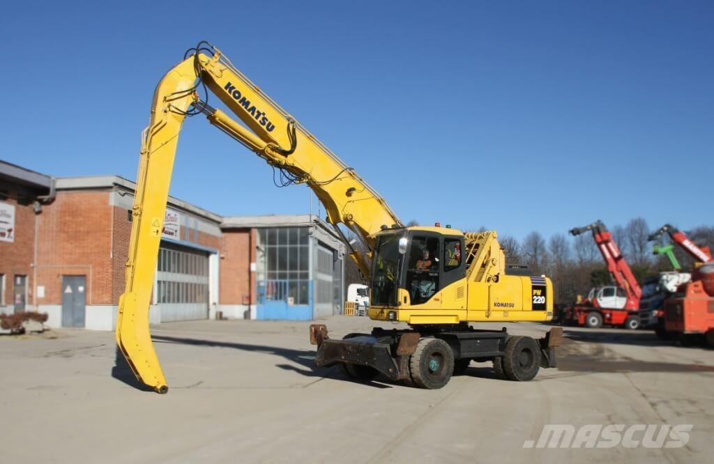 Komatsu PW220-MH Колесни екскаватори