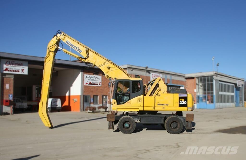 Komatsu PW220-MH Колесни екскаватори