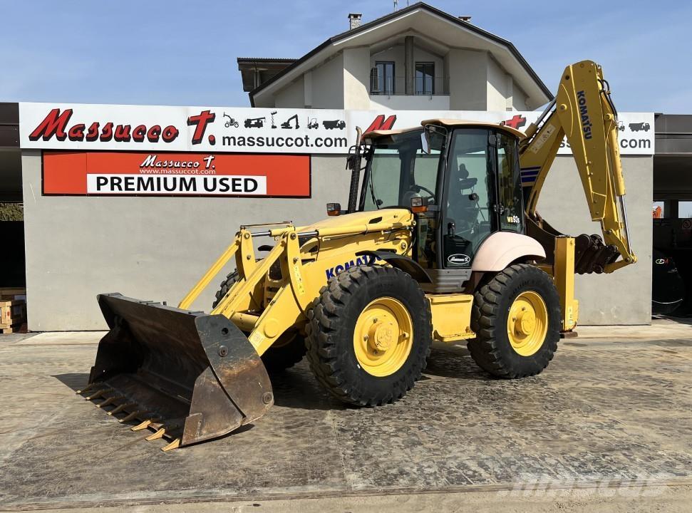 Komatsu WB93S-5E0 Товарач със заден ексватор