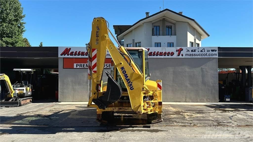 Komatsu WB97R Товарач със заден ексватор