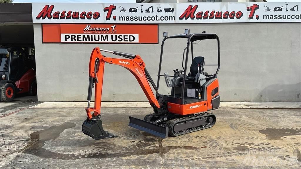 Kubota KX018-4 Мини екскаватори < 7 т