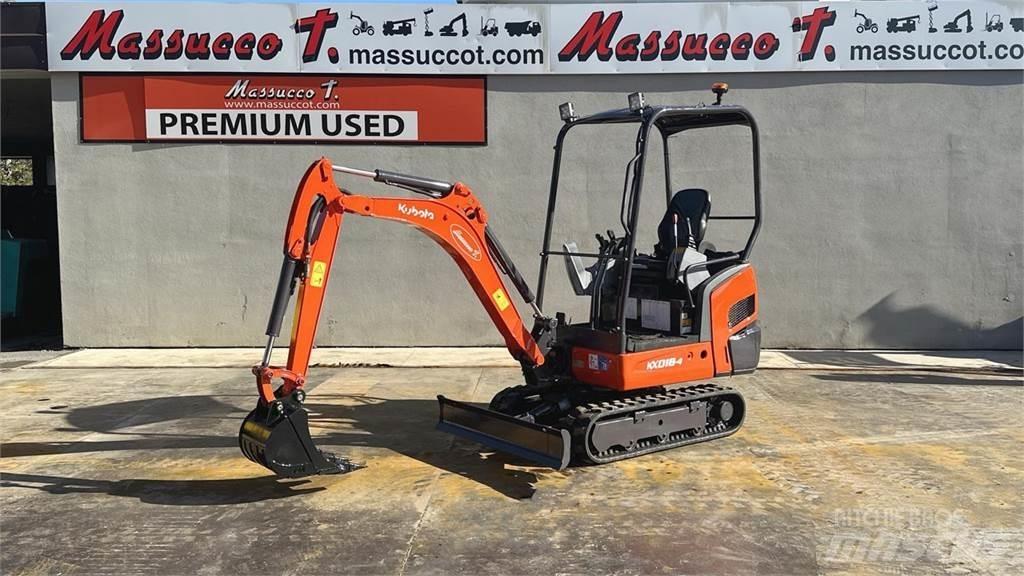 Kubota KX018-4 Мини екскаватори < 7 т