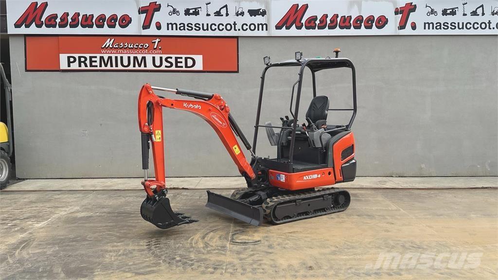 Kubota KX018-4 Мини екскаватори < 7 т