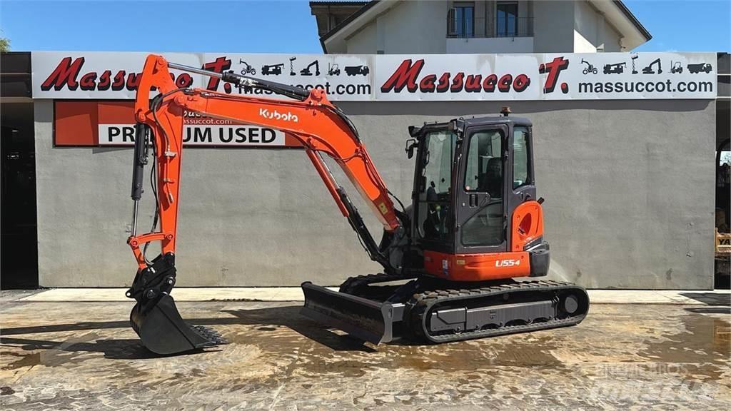 Kubota U55-4 Мини екскаватори < 7 т