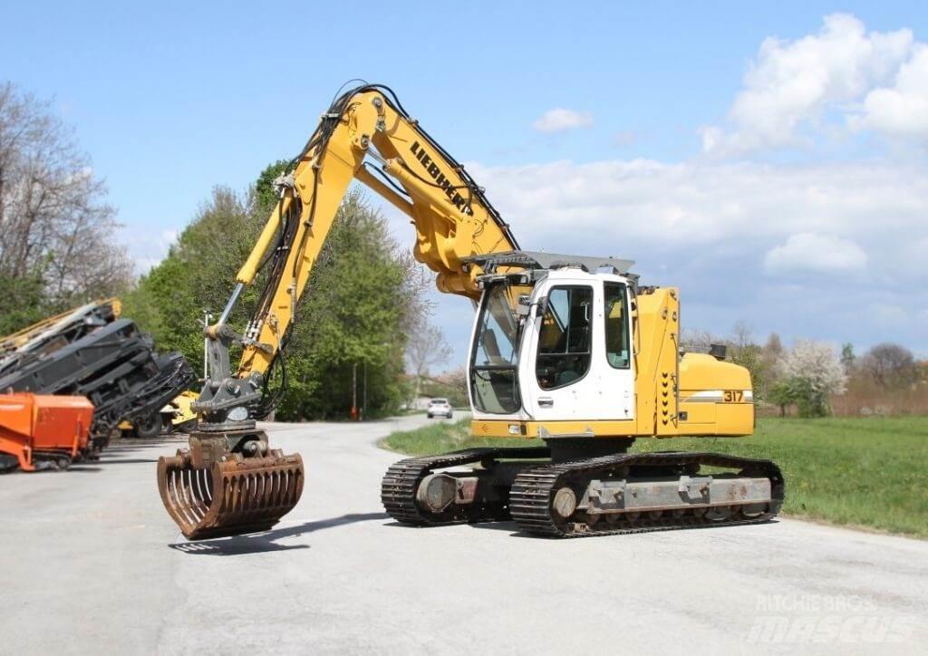 Liebherr R317 Litronic Колесни екскаватори