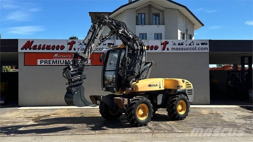 Mecalac 10MSX 4X4 Колесни екскаватори
