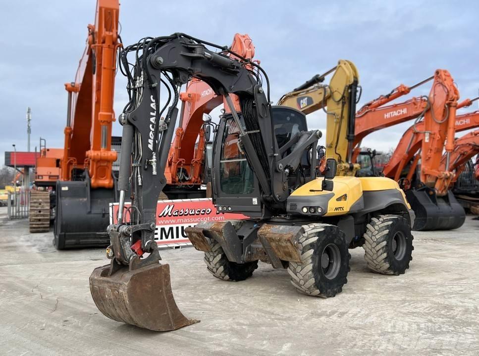 Mecalac 12 MTX Колесни екскаватори