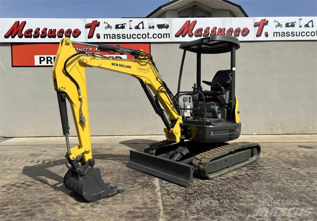 New Holland E29B SR Мини екскаватори < 7 т