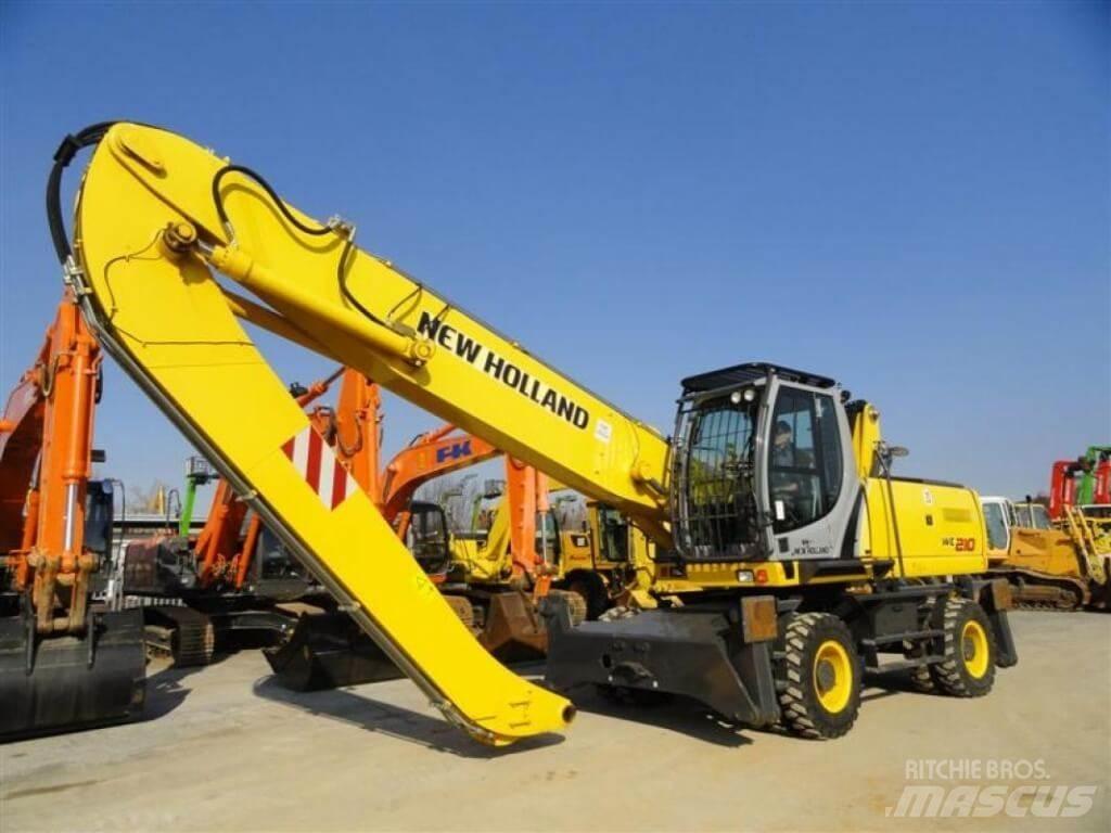 New Holland WE210 Колесни екскаватори