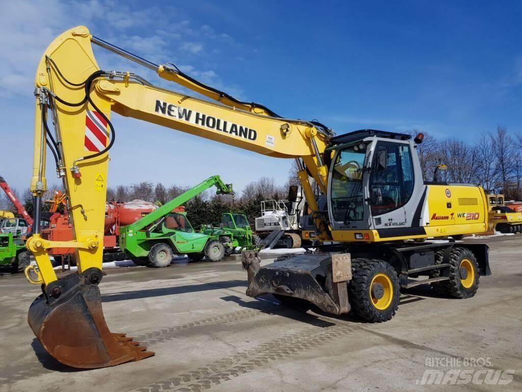 New Holland WE210 Колесни екскаватори