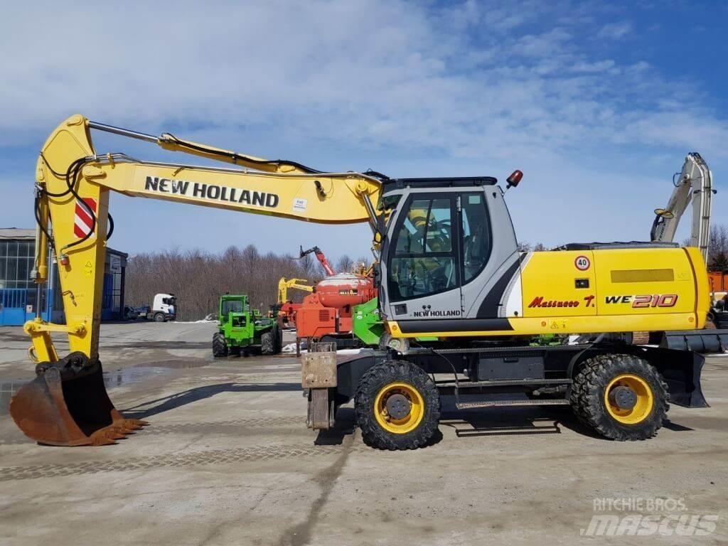 New Holland WE210 Колесни екскаватори