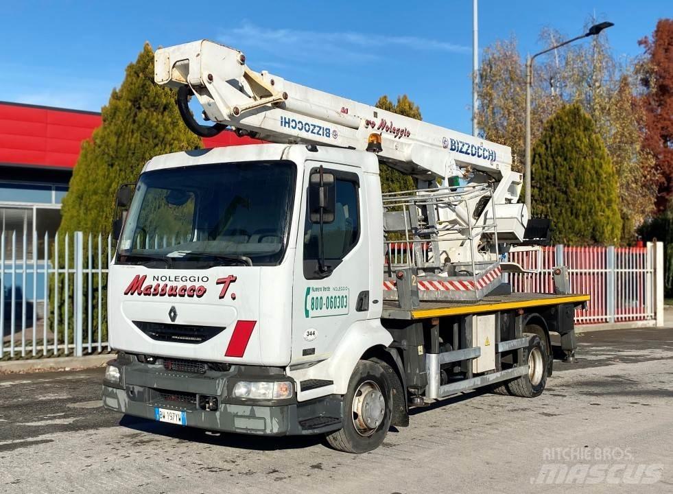 Renault MIDLUM 180 Dci Моторизирани платформи с талига