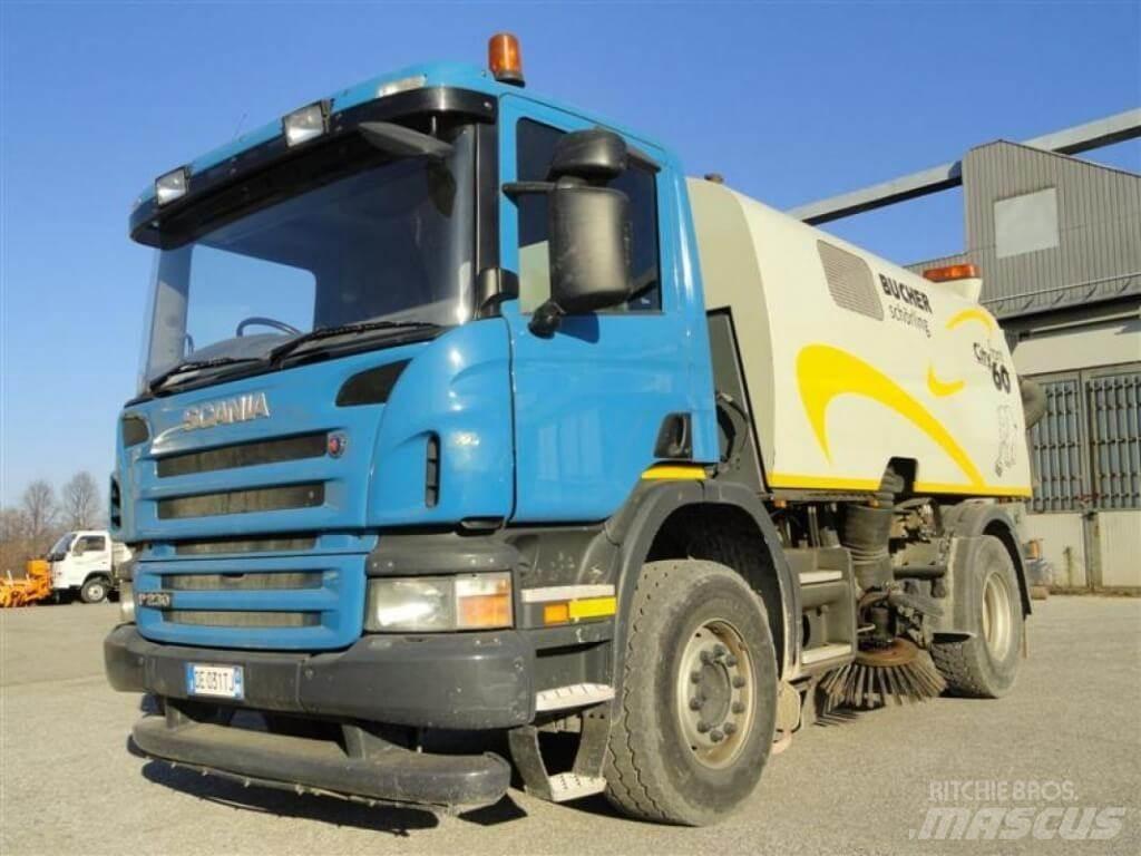Scania P 230 Bucher Камиони за почистване