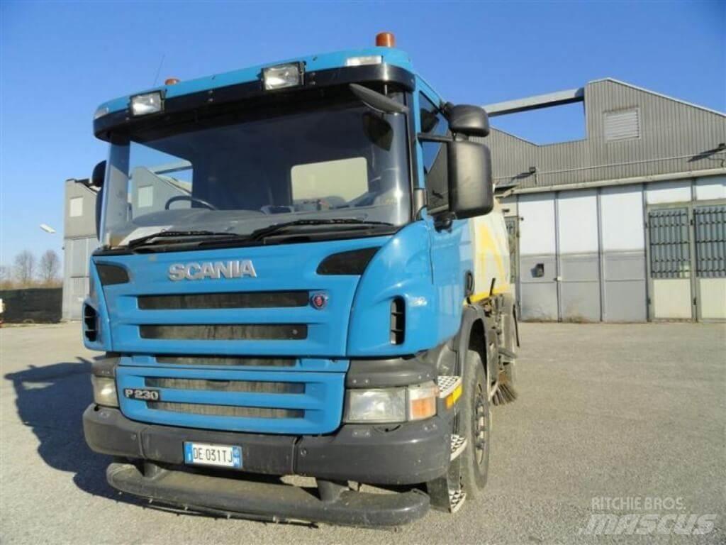 Scania P 230 Bucher Камиони за почистване