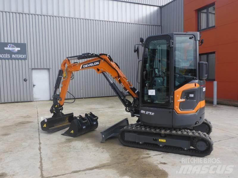 Develon DX27Z-7 Мини екскаватори < 7 т