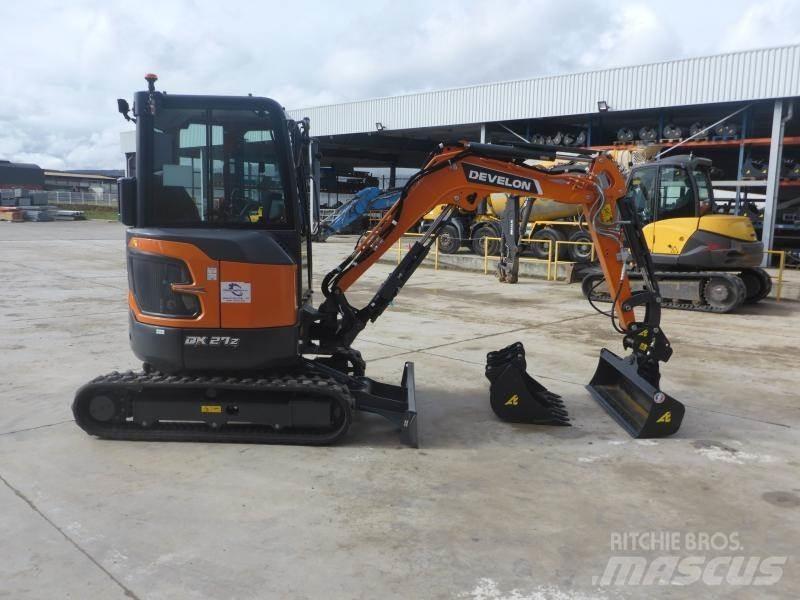 Develon DX27Z-7 Мини екскаватори < 7 т