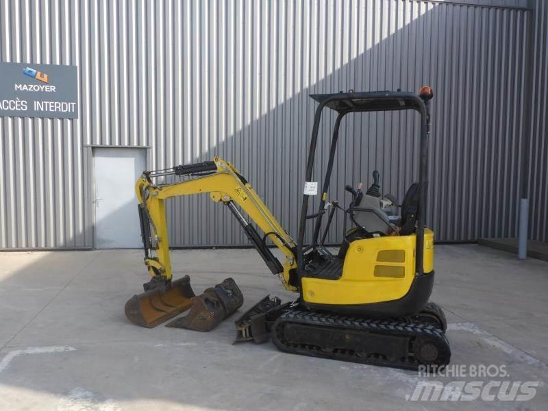Yanmar VIO17U Мини екскаватори < 7 т