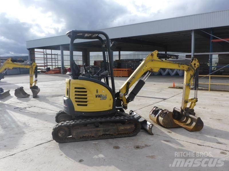 Yanmar VIO26 Мини екскаватори < 7 т