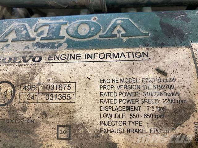 Volvo 8700 Двигатели