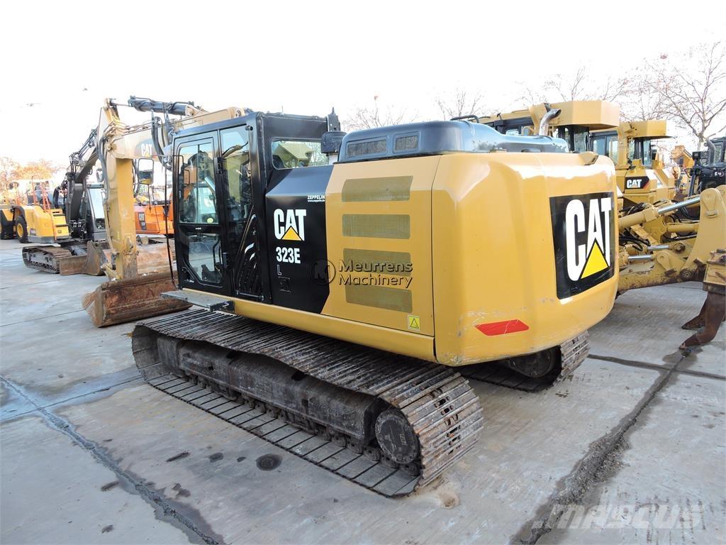 CAT 323E Верижен екскаватор