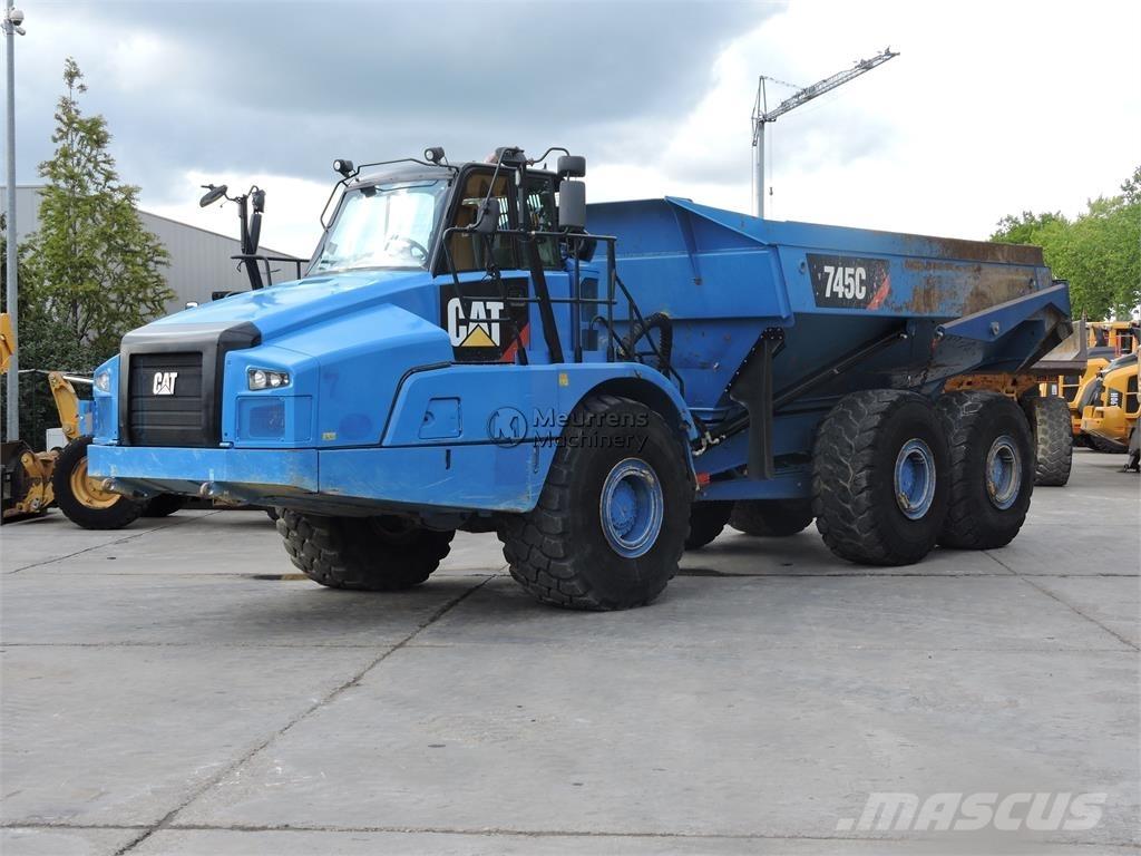 CAT 745C TAILGATE Дъмпери/моторни превозни средства