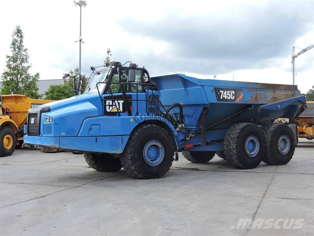 CAT 745C TAILGATE Дъмпери/моторни превозни средства