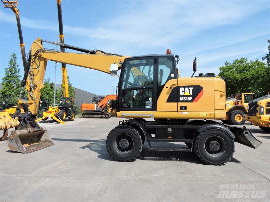 CAT M315 Колесни екскаватори