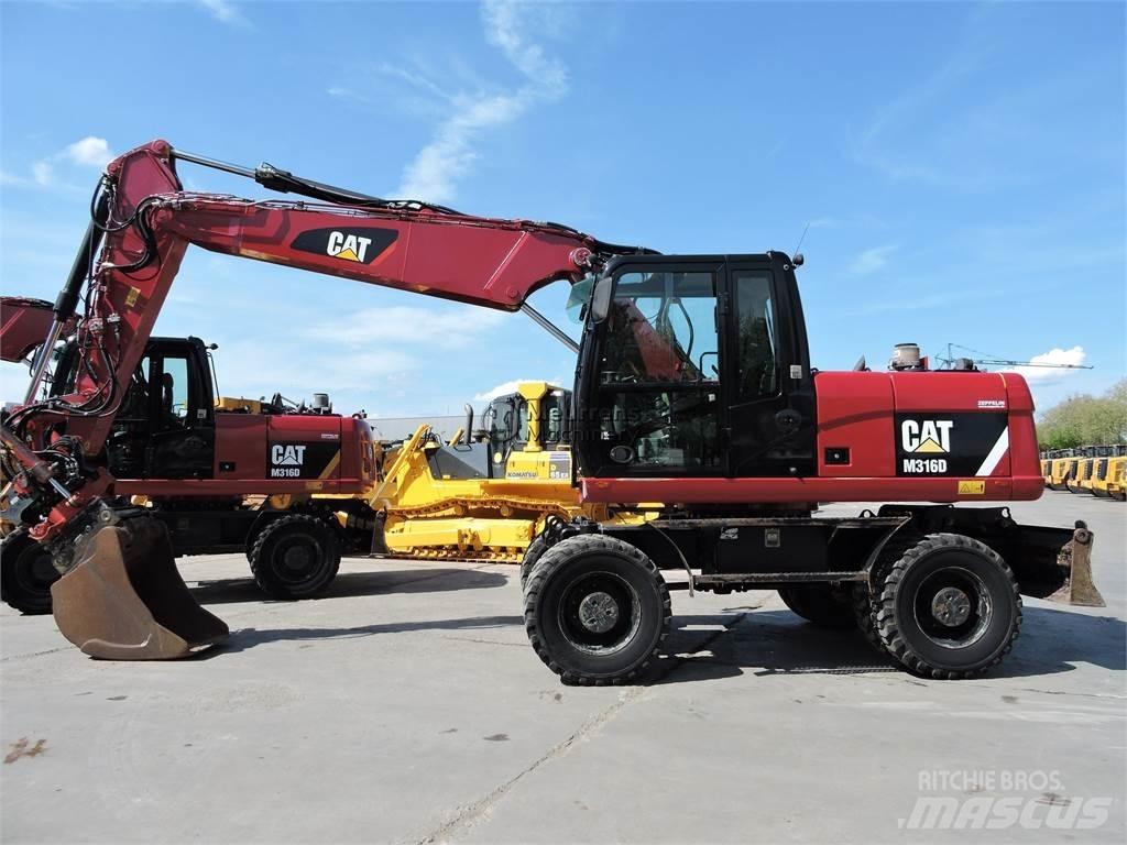 CAT M316D Колесни екскаватори