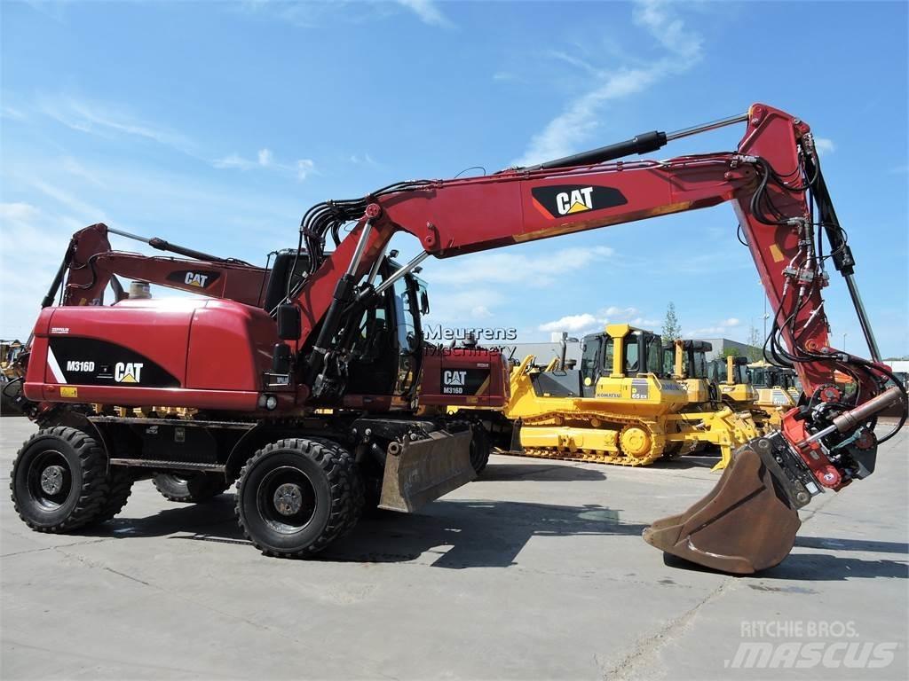 CAT M316D Колесни екскаватори