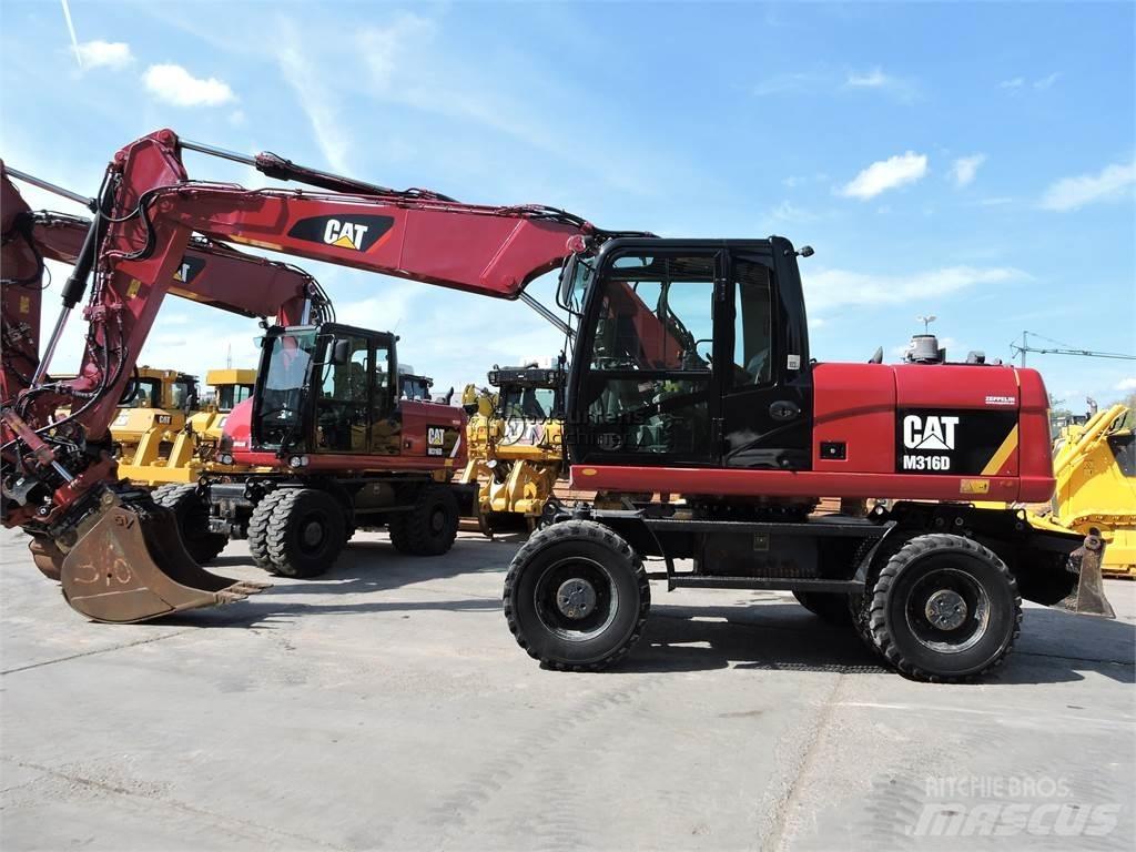 CAT M316D Колесни екскаватори