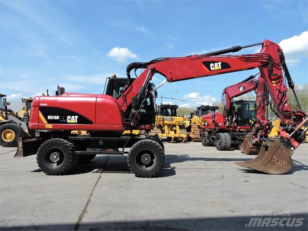 CAT M316D Колесни екскаватори