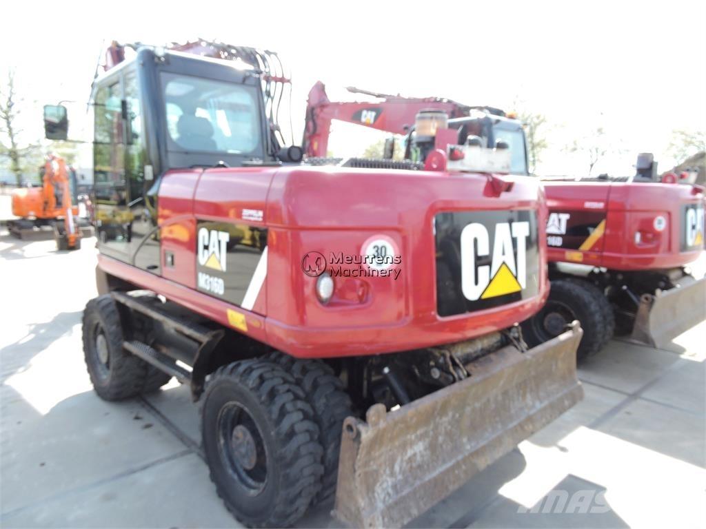 CAT M316D ROTOTILT Колесни екскаватори