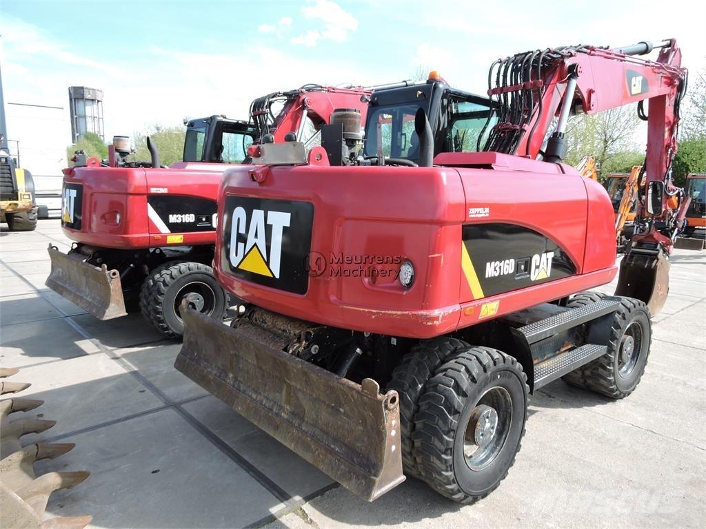 CAT M316D ROTOTILT Колесни екскаватори