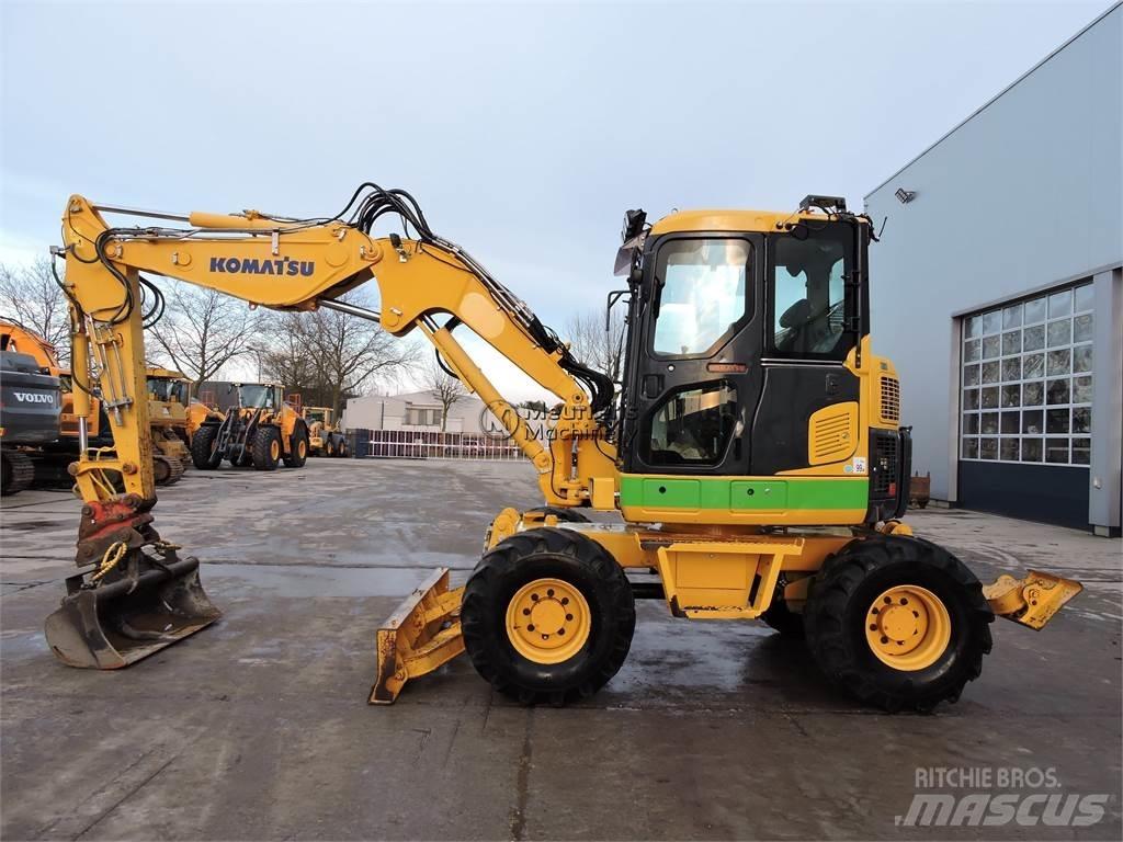 Komatsu PW98 Колесни екскаватори