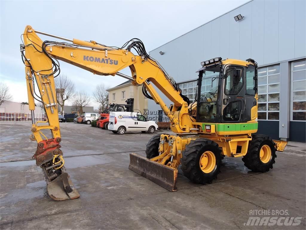 Komatsu PW98 Колесни екскаватори